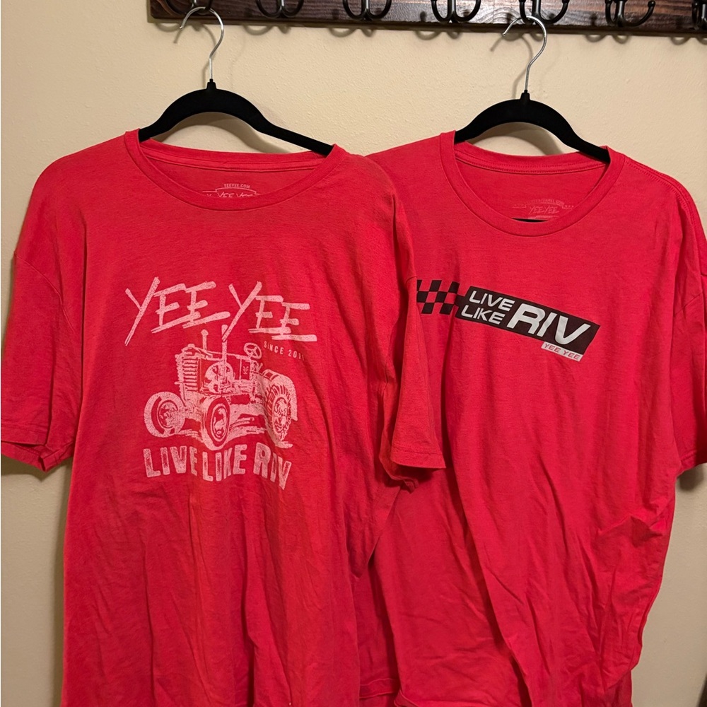 Yee Yee Live Like Riv Shirts